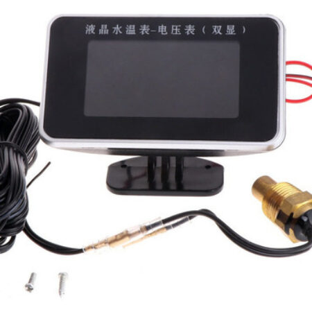 12/24v Indicador De Temperatura Da Água Medidor Digital Lcd - Imagem 4