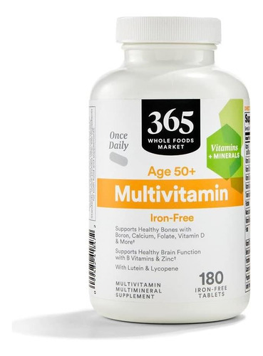 365 Da Whole Foods Market, Multi Mature One Daily, 90 Compri