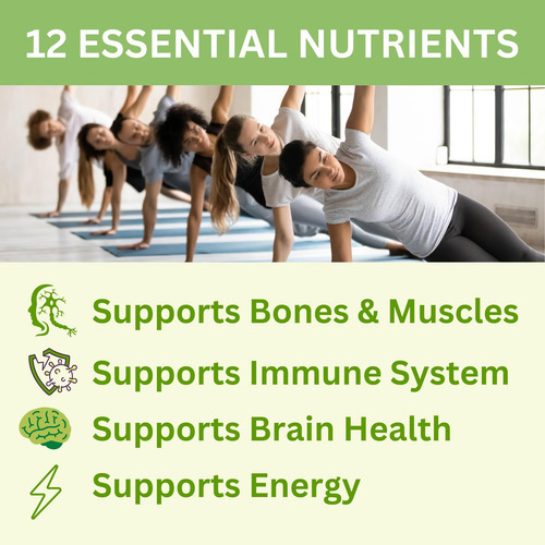 Multivitaminas Halal Da Greenfield Nutritions Para Adultos | - Imagem 2