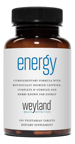 Weyland: Energy - Fórmula Complementar Com Cafeína, Complexo