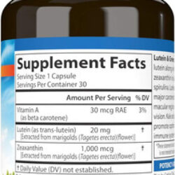 Carlson - Luteína E Verdes, 20 Mg, Suporte À Visão E Função