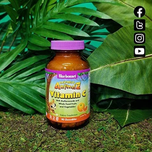Vitamina C Bluebonnet 250mg 90 Comprimidos Mastigáveis - Imagem 6