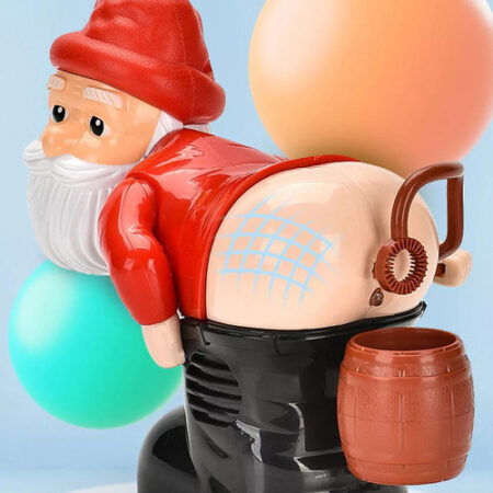 Máquina De Bolhas De Gnomos De Natal Do Papai Noel - Imagem 5