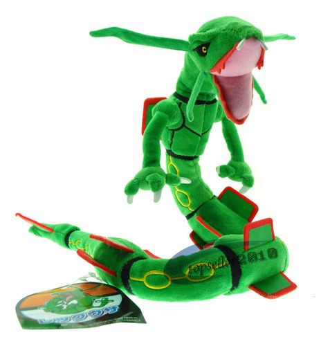 Brinquedo De Pelúcia Pokémon Dragon De 2 Estilos Mega Rayqua - Imagem 3