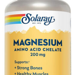 Solaray Aminoácido Quelato De Aminoácido 200 Mg, Suplemento