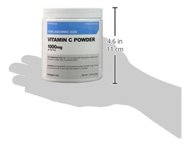 Pó De Ácido Ascórbico Puro Nutricost (vitamina C) 1lb - Imagem 6