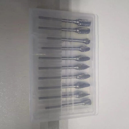 Kit 10 Ponta Montada Fresa Tungstênio Retifica Metal - Imagem 10