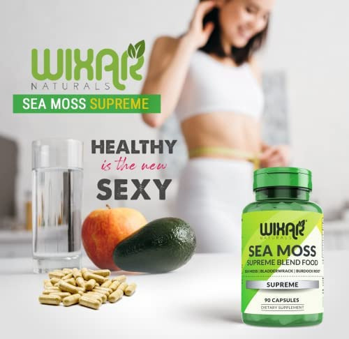 Cápsulas De Musgo Marinho Orgânico Wixar Naturals - Cápsula - Imagem 7