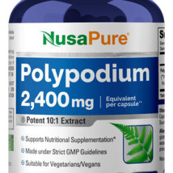 Suplemento: Extrato De Nusapure Polypodium Leucotomos, 2400