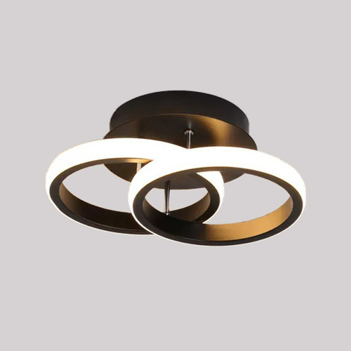 Luminária Pendente Moderna, Quarto, Luz Led De 20 Cm - Imagem 11