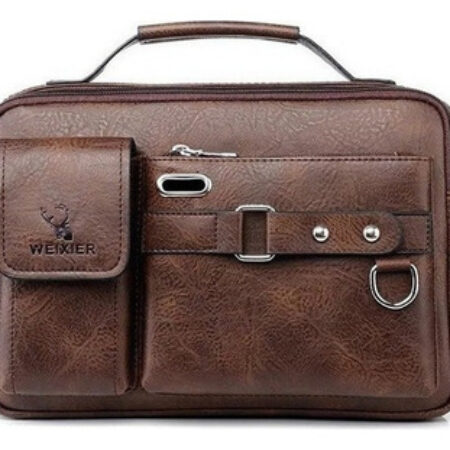Bolsa Executiva Masculina Em Couro Pu 2023 - Imagem 16