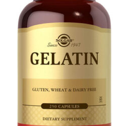 Solgar Gelatina 1680 Mg, 250 Cápsulas - Gelatina Natural - S