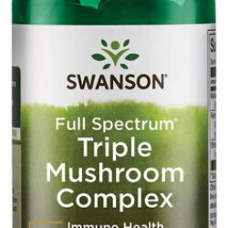 Swanson Full Spectrum Complexo De Cogumelos Triplos 60 Cápsu