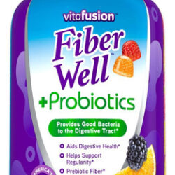 Gomas Probióticas Vitafusion Fiber Well + Para Adultos, 60