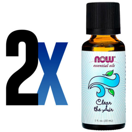 Mistura Óleo Clear The Air Now Foods 30ml Importado 2un - Imagem 2
