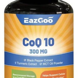Eazgoo Coqmg Capsules, Suplemento Vegano Para Produção De En