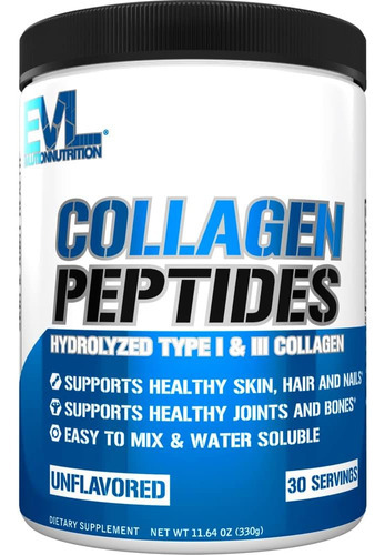 Pó De Peptídeos De Colágeno Evlution Nutrition, Colágeno Hi