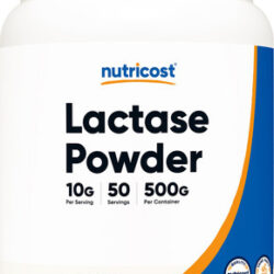 Suplemento Nutricost Lactase Em Pó 500g Sem Glúten