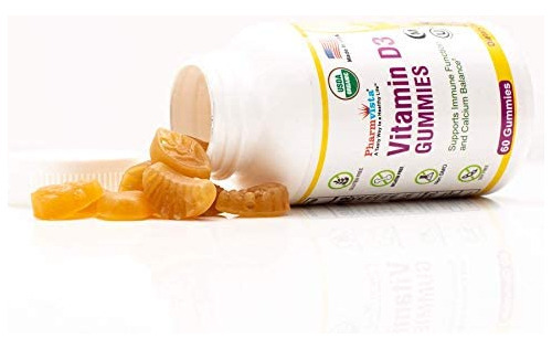 Ursinhos De Goma De Vitamina D3 Orgânica - Maneira Vegetari - Imagem 5