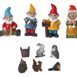 Para Anão Ornamentos Cartoon Resina Decoração Jardim Pátio