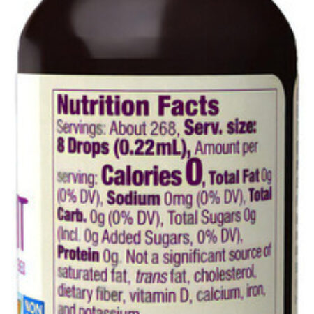 Fruta Dos Monges Adoçante Líquido 59ml Monk Fruit Now Foods - Imagem 2