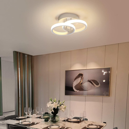 Luminária Pendente Moderna, Quarto, Luz Led De 20 Cm - Imagem 37