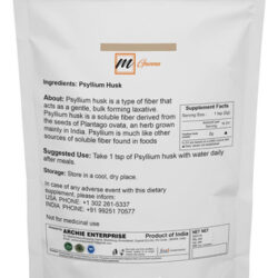 Mganna 100% Casca De Psyllium Natural (inteira) Para Cuidado