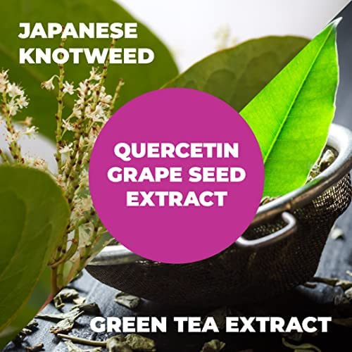 Resveratrol Com Knotweed Japonês E Chá Verde - Suplemento D - Imagem 5