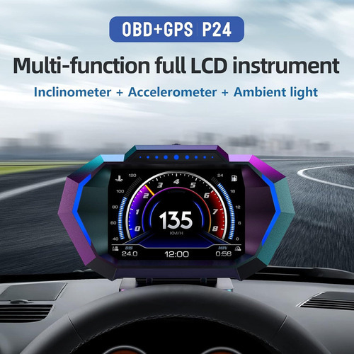 Velocidade De Exibição Do Medidor De Carros Obd2 - Imagem 2