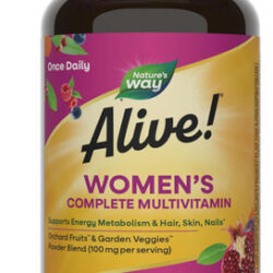 Nature's Way Alive! Multivitamínico Energy Para Mulheres, Au