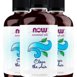 Mistura De Óleo De Air Clear Now Foods 118ml Importado 3un