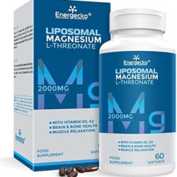 Cápsulas Softgel De L-treonato De Magnésio Lipossomal 2000m