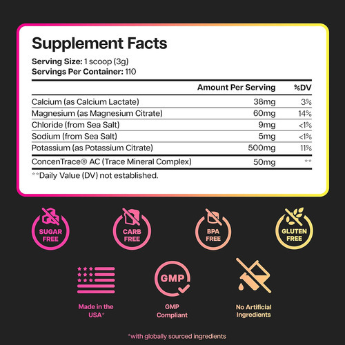 Nutriana Keto Eletrólitos Em Pó Sem Açúcar - Mistura Para Be - Imagem 2