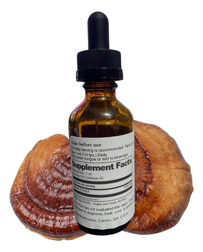 Tintura Reishi De Cogumelos Mag, Suplemento Diário, Dupla Ex - Imagem 8