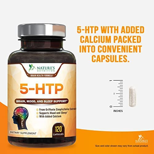Cápsulas De 5-htp 200 Mg - Suporte Extra De Força Para O Es - Imagem 4