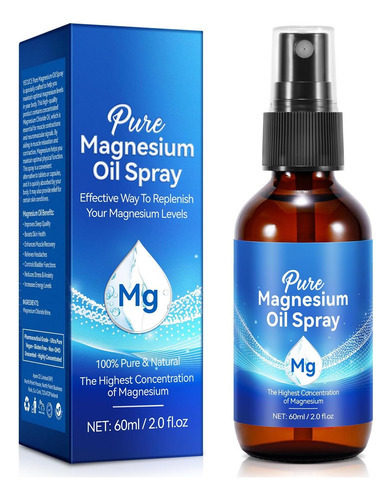 Spray De Óleo De Magnésio Puro, Spray De Óleo De Magnésio 10