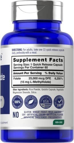 Vitamina B-12/ Carlyle / 60 Cápsulas - Imagem 2