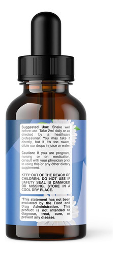 Potente Potente L -theanine Liquid Gotas - Alta Absorção L - - Imagem 4