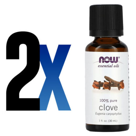 Óleo De Cravo 30ml Now Foods 100% Puro Importado 2un - Imagem 2
