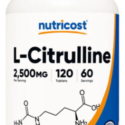 Suplemento Nutricost L-citrulina 2500mg 120 Comprimidos