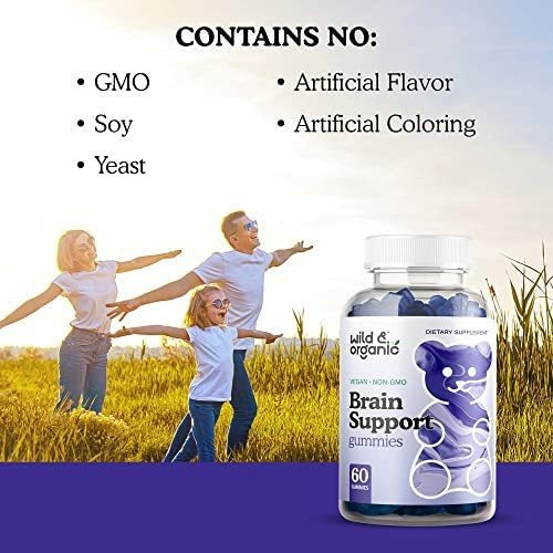 Vitamina B-12/ Selvagem E Orgânica/ 60 Gomitas - Imagem 7