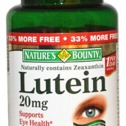 Natures Bounty Luteína 20 Mg, 40 Cápsulas (pacote Com 2)