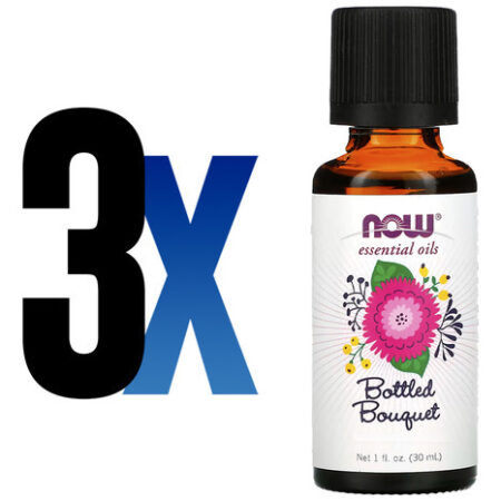 Mistura Óleos Bottled Bouquet Now Foods 30ml Importado 3un - Imagem 2
