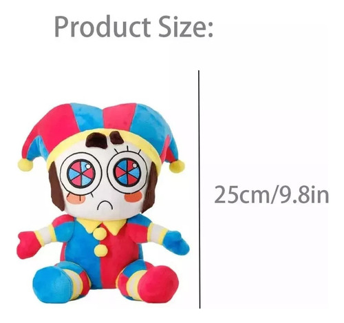 Conjunto De 2 Brinquedos De Pelúcia De Circo Digital 2023 - Imagem 2