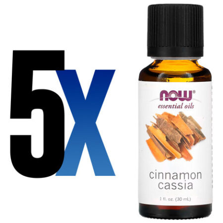 Óleo Canela E Cássia Now Foods 30 Ml Puro Importado 5un - Imagem 2