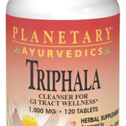 Ayurvédica Planetária, Triphala 1000mg - 120 Tabletes