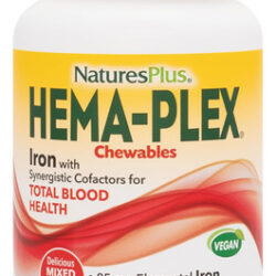 Naturesplus Hema-plex Iron - 60 Mixed Berry Mastigáveis -