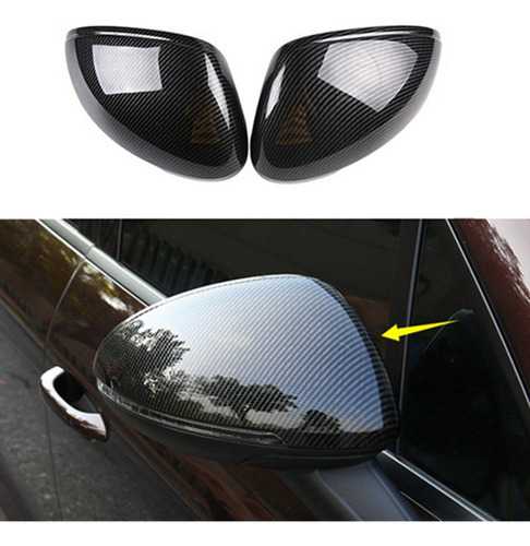. 2 Peças Capa Espelho Retrovisor Para Porsche Macan 11- - Imagem 2