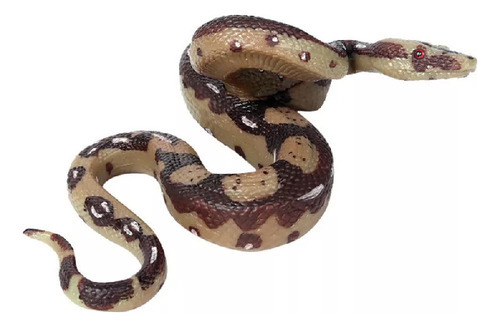 . Grande Cobra De Borracha Realista, Brinquedo De Serpente