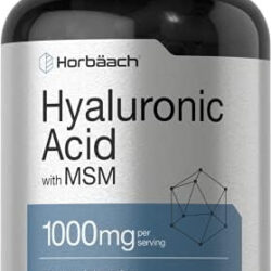 Ácido Hialurônico Com Msm | 1000mg | 120 Cápsulas | Suplemen